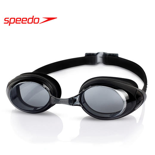 speedo泳镜 男女高清防雾防水专业泳镜 进口大框成人游泳眼镜装备 商品图2