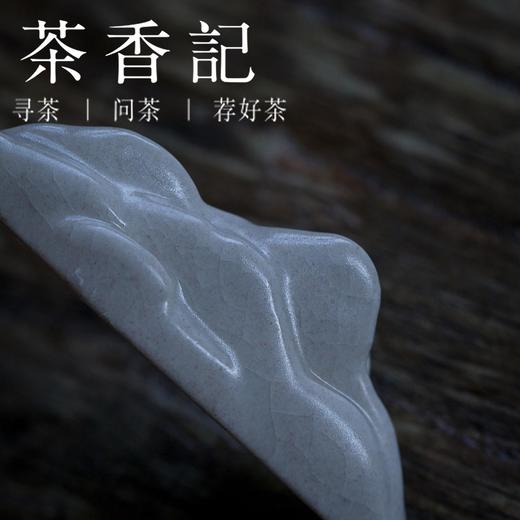 茶香记 手作草木灰釉小山子匙置 搁置 山峰摆件 茶道零配 功夫茶具 商品图1