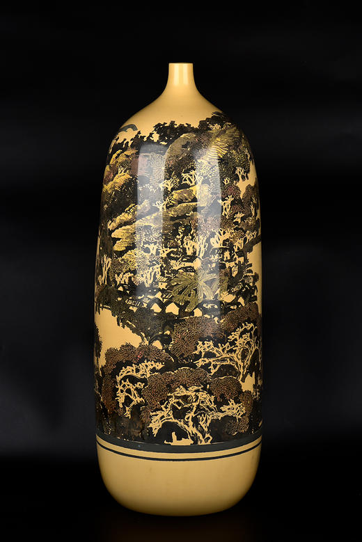 谢恒2009年创作小口梅瓶 商品图0