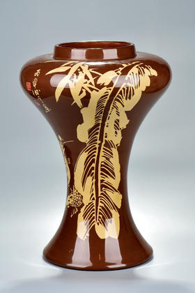 谢恒字画博古瓶