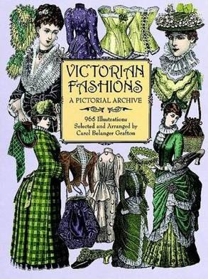 【中商原版】维多利亚时代时装图鉴: 绘画典藏, 965幅插图 英文原版Victorian Fashions: A Pictorial Archive, 965 Illustrations 服装艺 商品图0