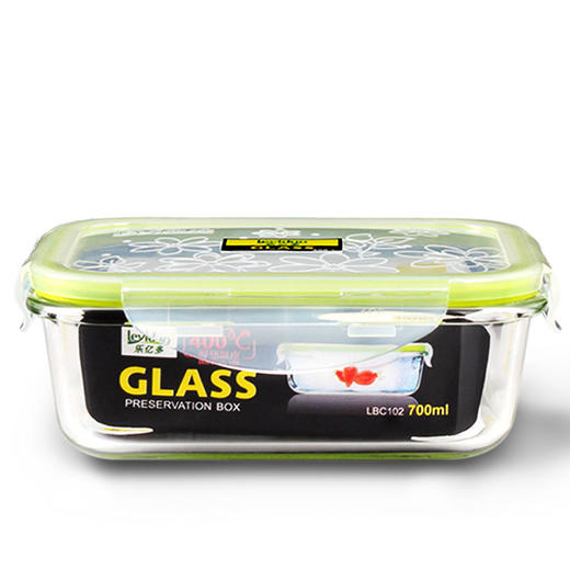乐亿多玻璃保鲜盒700ml 商品图0