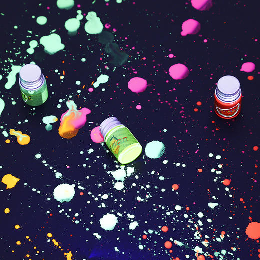 三年二班创意荧光水果墨水学生网红夜光墨水钢笔蘸水笔彩色墨水
