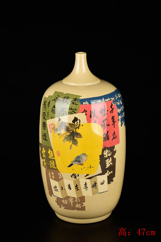 廖建忠  残帖花瓶 商品图0