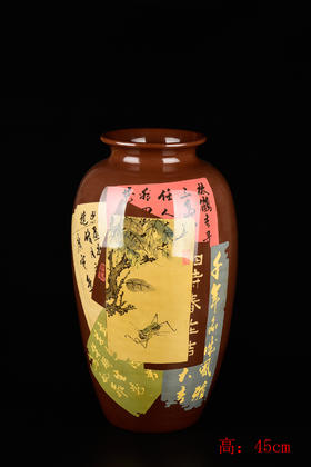 廖建忠  残帖花瓶