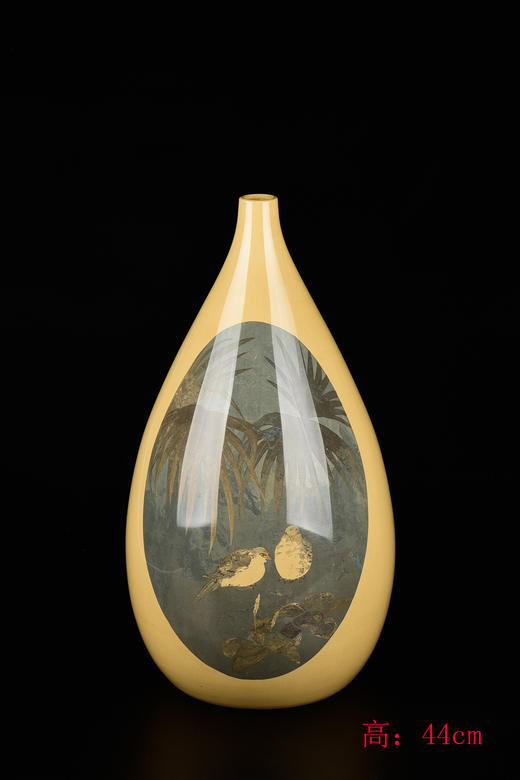 廖建忠  花鸟花瓶 商品图0