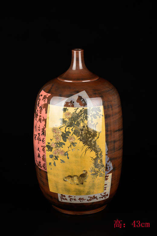 廖建忠  残帖花瓶 商品图0