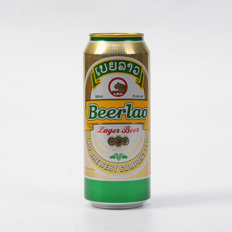 老挝黄啤500ml