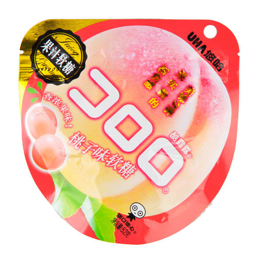 悠哈酷露露桃子味软糖52g 商品图0