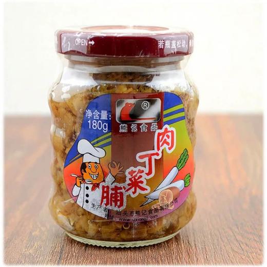 180g熊记肉丁菜脯 商品图0