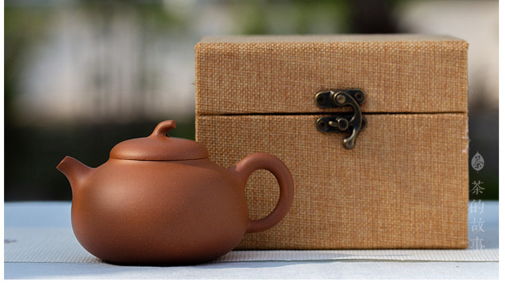 郭建平丨原矿老段泥茄段壶段泥手工紫砂壶约210ml