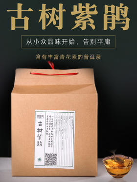 2024年春茶 吉顺号紫鹃春茶散茶叶紫芽紫叶250g/盒