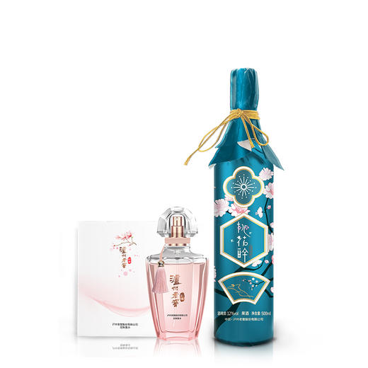 【泸州老窖酒名堂】12度 泸州老窖桃花果酒2018版（青） 500ml + 泸州老窖顽味定制香水 30ml 商品图2