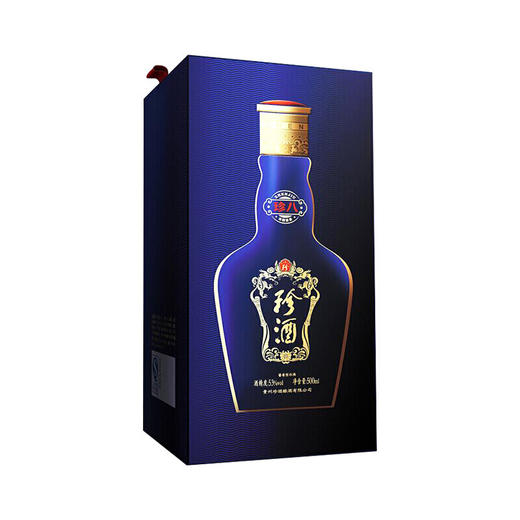 【预售3-7天；2021年份】珍酒珍八 酱香型 53度  珍藏酱香 500ml*6瓶 整箱装（新老包装随机发） 商品图3