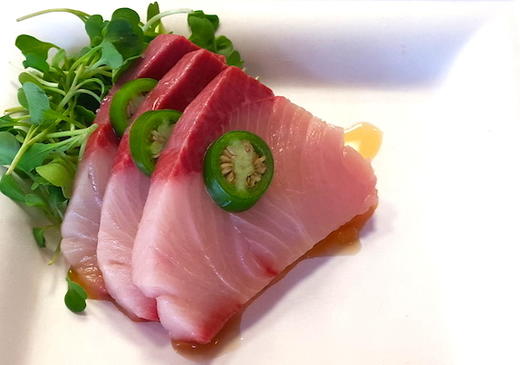 原装进口进口低温黄狮鱼225g油金鱼刺身即食寿司食材