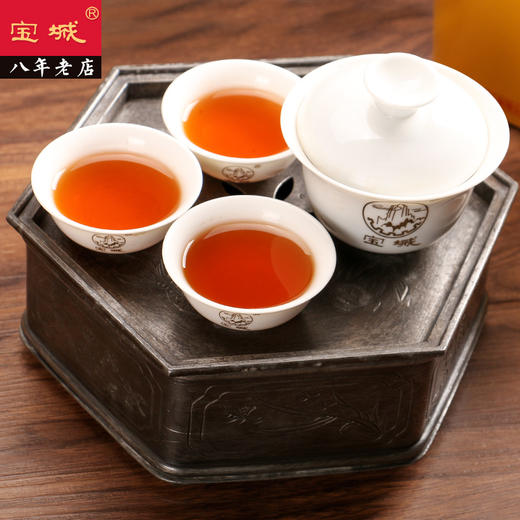 【浓香顺滑，4盒共500克盒装】宝城 A925幽香大红袍克茶叶送礼盒装岩茶 商品图7