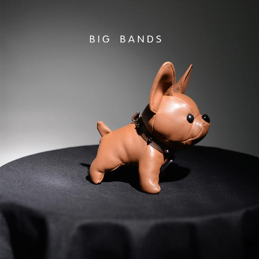 BIG BANDS 潮牌斗牛犬皮质充电宝情侣款礼物法斗移动电源SUP限量 商品图7