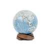 黑胡桃木螺旋圆底地球仪 手工地球仪 | Homely Globe 商品缩略图5