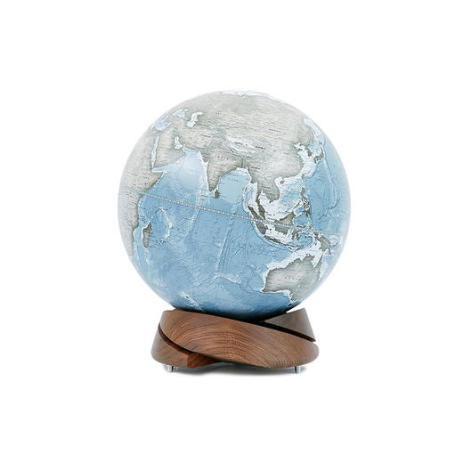 黑胡桃木螺旋圆底地球仪 手工地球仪 | Homely Globe 商品图5