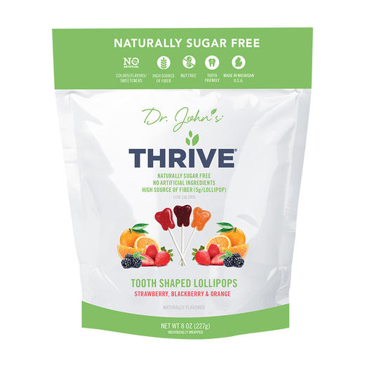 美国Dr.John‘s木糖醇无糖棒棒糖 商品图4