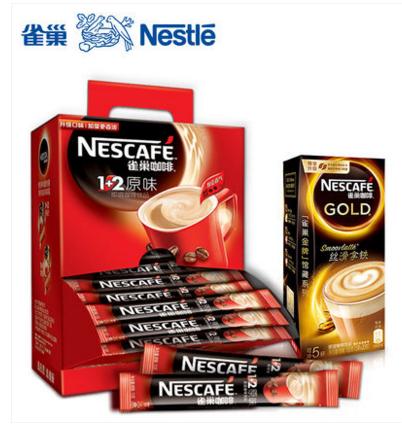 【百汇到家】雀巢咖啡1+2原味91g/盒  (7条*13g) 商品图0