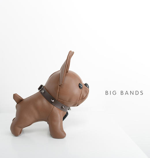 BIG BANDS 潮牌斗牛犬皮质充电宝情侣款礼物法斗移动电源SUP限量 商品图9