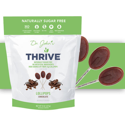 美国Dr.John‘s木糖醇无糖棒棒糖 商品图3