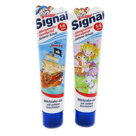 Signal洁诺可吞食儿童牙膏1-6岁 商品图0