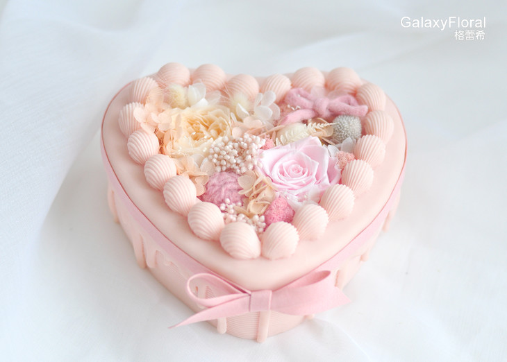 心形蛋糕奶油甜心