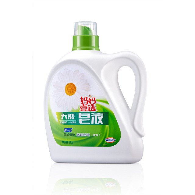 妈妈壹选3kg护色洗衣液