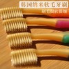 韩国NaNo软毛牙刷 GOLD黄金纳米细毛 抗菌护齿牙刷(一板4只) 商品缩略图2