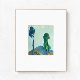 伽罗 JALO 挂画-帕卢卡斯-两棵树 P084（预计10天内发货）