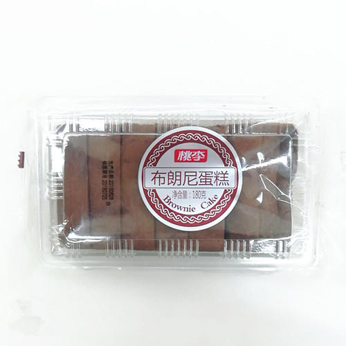 百汇到家桃李布朗尼蛋糕180克面包