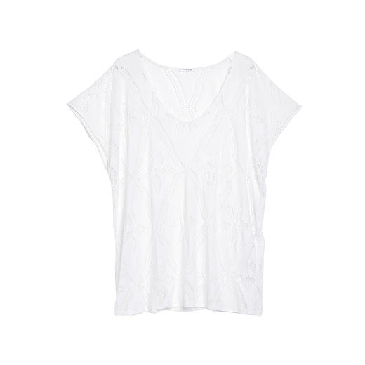 HSIA遐 比基尼罩衫 时尚沙滩度假防晒性感镂空遮肚显瘦泳衣裹裙 商品图1