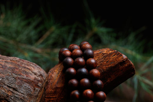 降真香手串，椰香黄油麻丝料，108颗念珠 商品图2