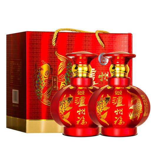 【泸州老窖酒名堂】52度泸州福福之韵白酒 500ml*2 商品图1