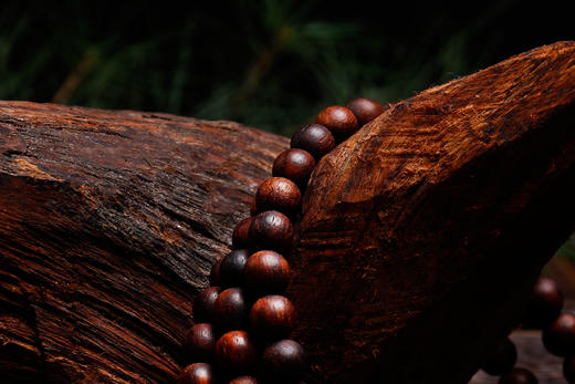 降真香手串，椰香黄油麻丝料，108颗念珠 商品图4