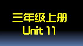 U11知识点与习题