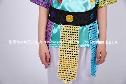 【民族风】六一儿童节少数民族舞台表演服装毛南族幼儿园男女童舞蹈演出服装 商品图5