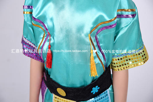 【民族风】六一儿童节少数民族舞台表演服装毛南族幼儿园男女童舞蹈演出服装 商品图4