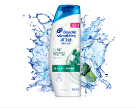 海飞丝止痒呵护型去屑洗发露400毫升