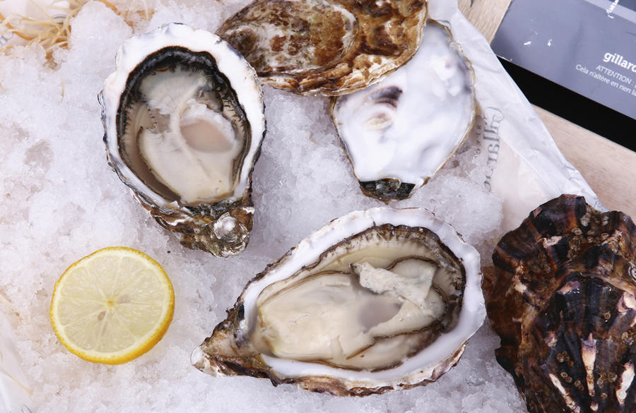 【提前预订】吉娜朵生蚝 ——法国鲜活空运(配生蚝刀,柠檬) 半打(6只)