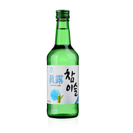 新真露竹炭酒360ml 商品图1