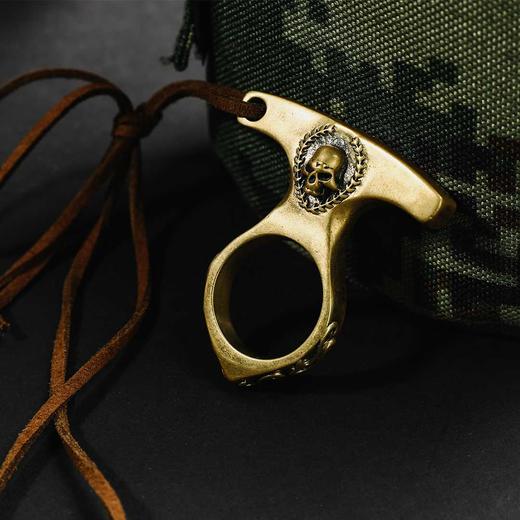 纯铜防身指虎防卫破窗随身edc装备