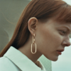 北京仓｜MARIA BLACK-Oval Link-耳环（单只）［丹麦设计师］ 商品缩略图1