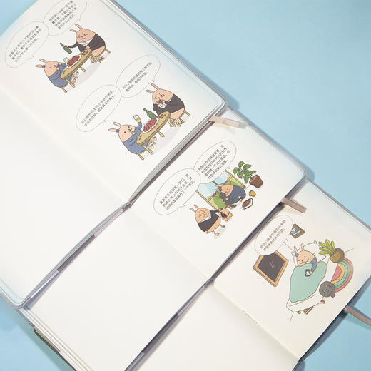 哎呀我兔笔记本 20幅经典插页漫画 八折特惠【10.1～10.7期间可下单，10.8开始发货】 商品图2