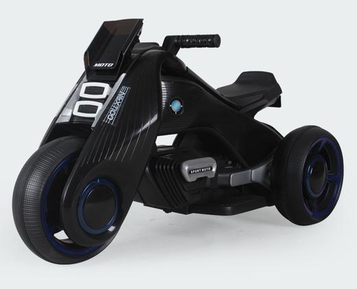 贝多奇飓风白色儿童电动摩托车