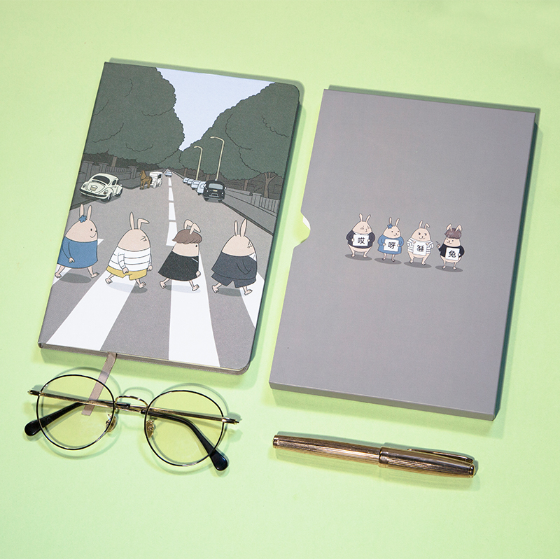 哎呀我兔笔记本 20幅经典插页漫画 八折特惠【10.1～10.7期间可下单，10.8开始发货】