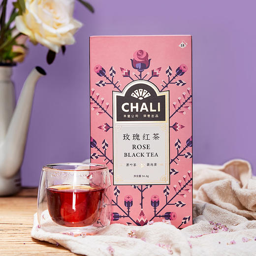 [145元任选3盒]CHALI 玫瑰红茶 袋泡茶 茶里公司出品 商品图1