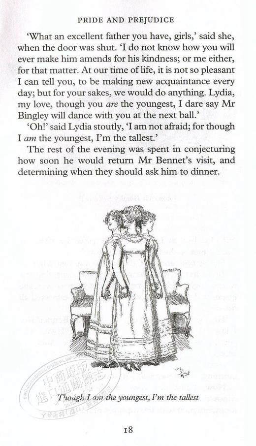 【中商原版】Collectors Library系列：傲慢与偏见 英文原版 Austen, Jane Macmillan UK 英文文学 商品图4